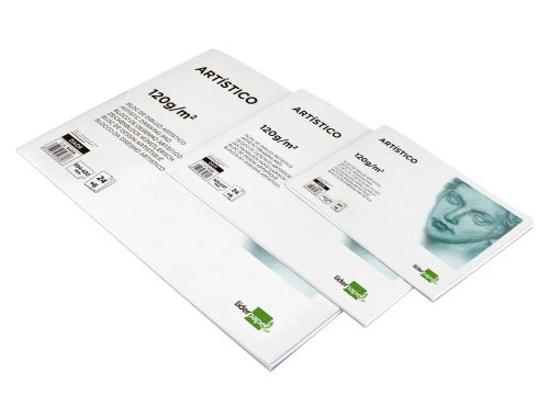 Bloco de desenho liderpapel artistico colado 210x297 mm din a4 30 folhas 120/m2 sem esquadria , Liderpapel , 74288 , 8423473742888